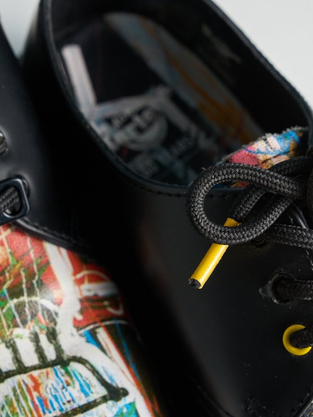Dr. Martens 1461 Basquiat Limited Edition Oxford Shoes – Black + Multi | W6 - Picture 8 of 8